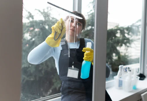 Nettoyage de vitres intérieures et extérieures à Ervauville